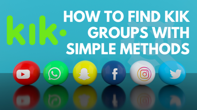 How to Find KIK Groups With Simple Methods