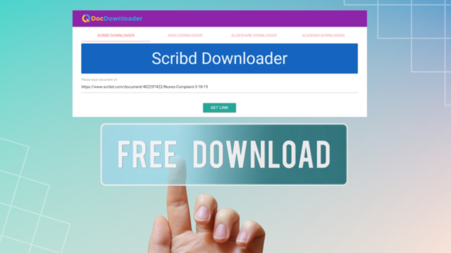 How to download Scribd documents for free