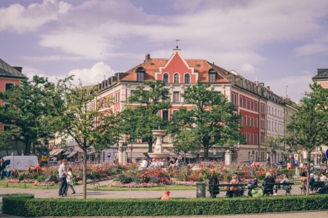 Gärtnerplatz and Glockenbachviertel munich