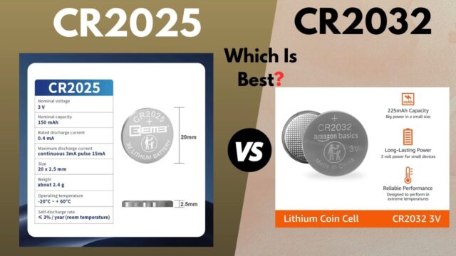 CR2032 or CR2025