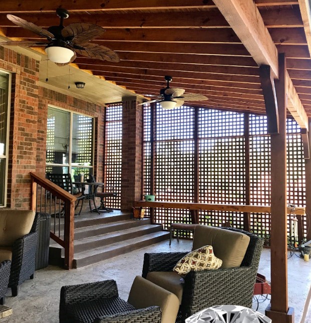 Patio construction in San Antonio