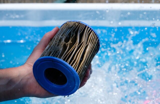 Pool Filter Cleaning