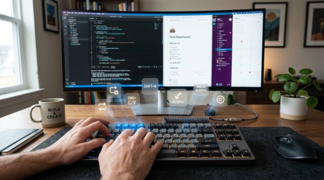 keyboard productivity shortcuts